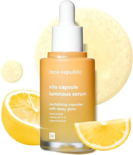 Face Republic Vita Capsule Luminous Moisturizing Face Serum for Brightening & Nourishing 45ml