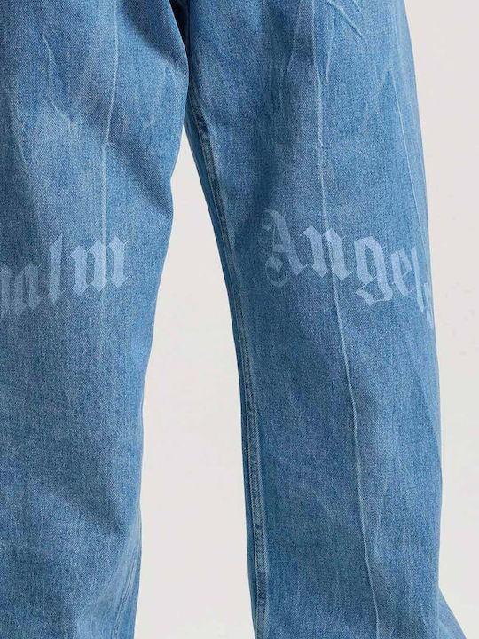 Ανδρικό Παντελόνι Τζιν Loose Fit Light Blue