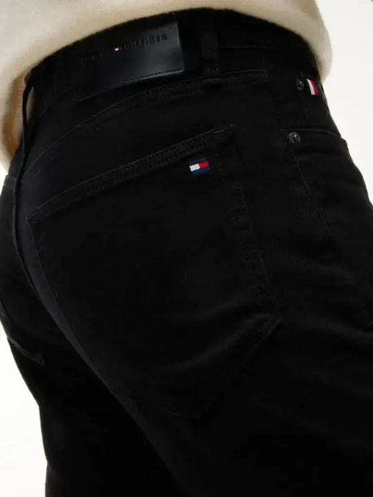 Мъжки панталон дънки Slim Fit Черен