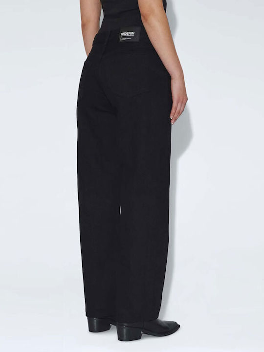 Pantaloni Jeans Pentru Femei În Fit Regular Negru