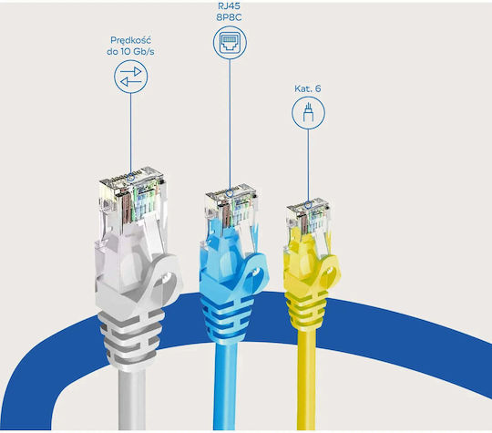 Astrasat U/UTP Kat.6 Ethernet Netzwerkkabel 2m Rotes