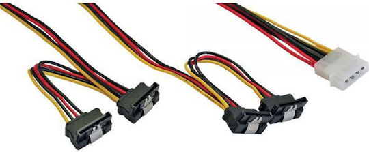 InLine - Cable 0.55m Πολύχρωμο 29672B
