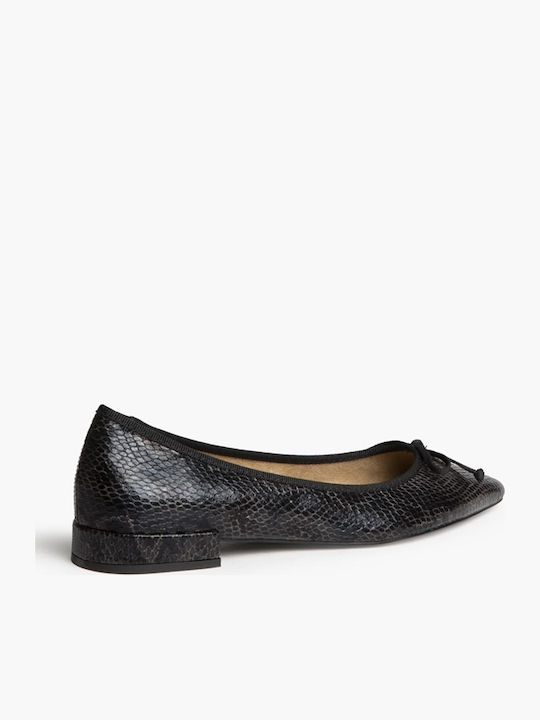 Damen Ballerinas Schwarz