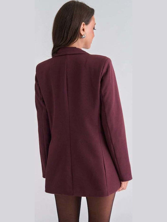 Decoro Sacou Dama Burgundy