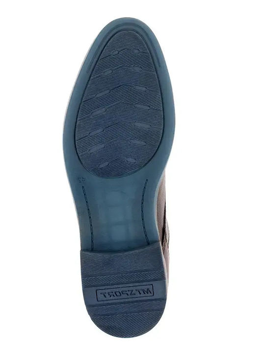 Leather Men's Casual Shoes Brown