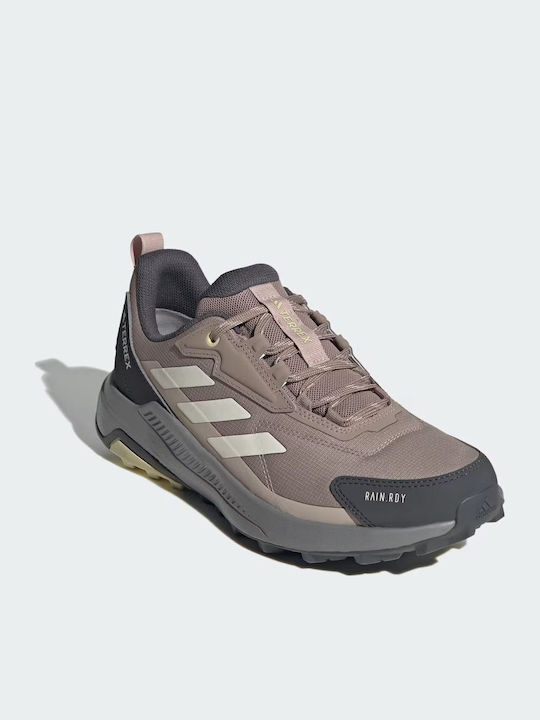adidas Terrex Anylander Γυναικεία Ορειβατικά Μποτάκια Αδιάβροχα Καφέ