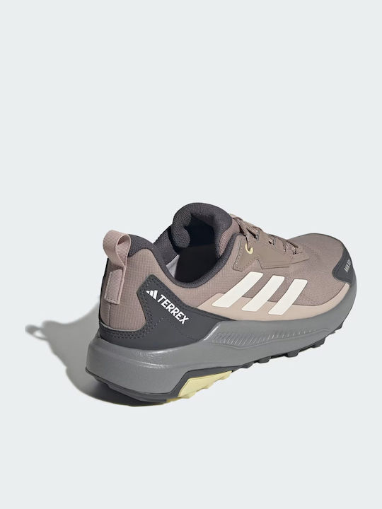adidas Terrex Anylander Γυναικεία Ορειβατικά Μποτάκια Αδιάβροχα Καφέ