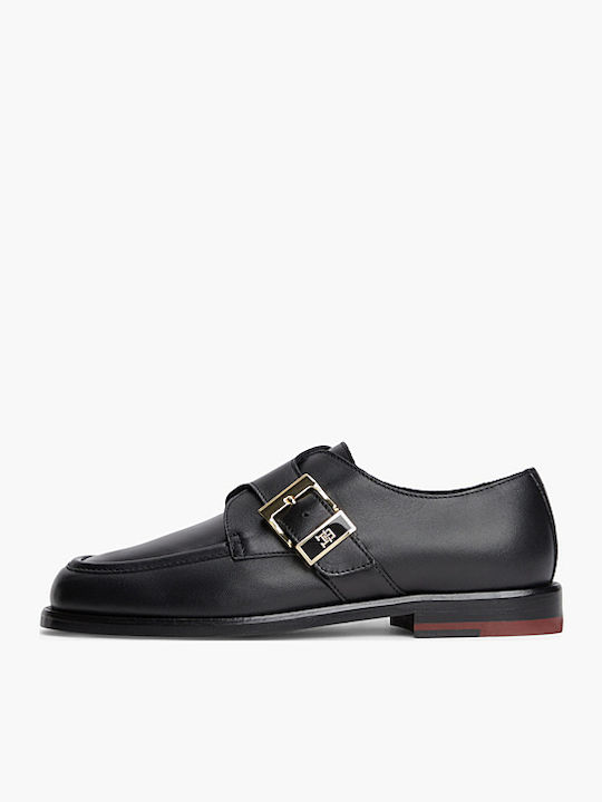 Leather Men's Loafers in Black Colour