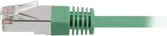 Sharkoon S/FTP Cat.5e (Gigabit) Cablu De Rețea Ethernet 10m Verde