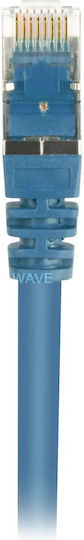 Sharkoon S/FTP Cat.6 (Gigabit) Cablu De Rețea Ethernet 0.25m Albastru