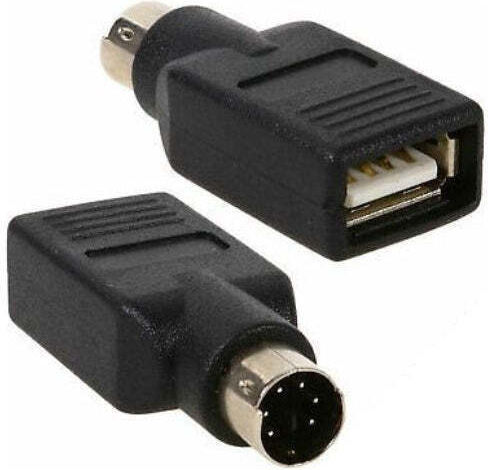 Convertor PS/2 masculin în USB-A feminin 1buc
