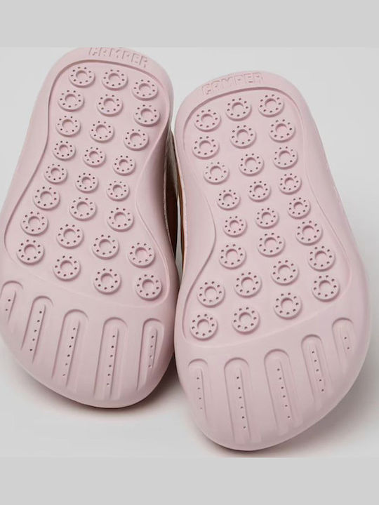 Παιδικά Sneakers με Σκρατς Καφέ