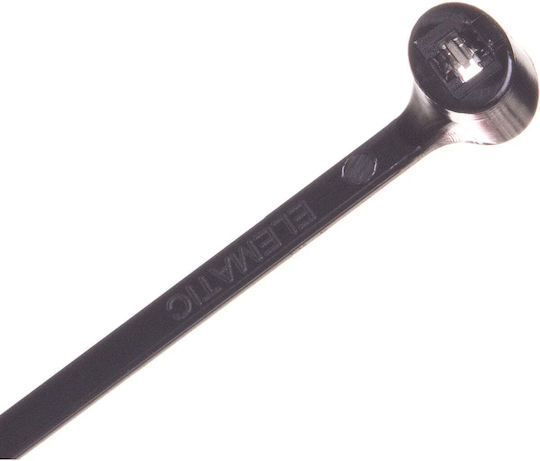 EM Group Пластмасови Кабелни Аксесоари 220mmx7.5mm в Черен Цвят 100 бр BMTN2275