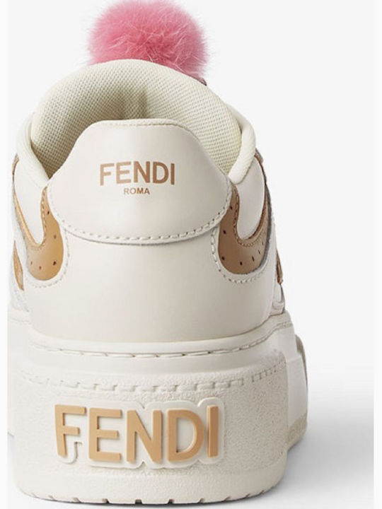 Fendi Match Платформи Сникърси Многоцветни