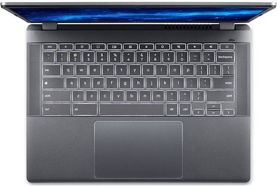 Chromebook Plus 514 CBE574-1T 14" IPS Touchscreen (Ryzen 5-7520C/8GB/256GB SSD/Chrome OS) Steel Grey (UK Keyboard)