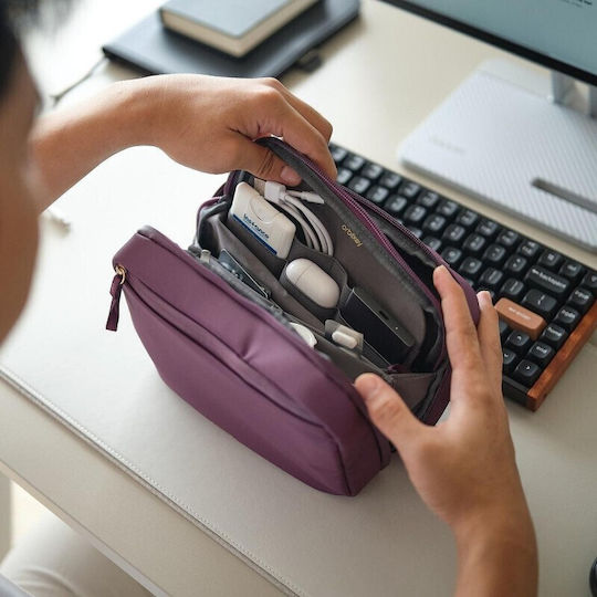 Orbitkey Кабелна чанта Лилава 1 бр