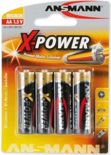 Ansmann X-Power Алкални Батерии AAA 1.5V 4бр