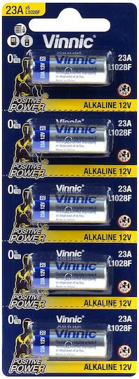 Vinnic Alkaline Batterien A23 12V 5Stück