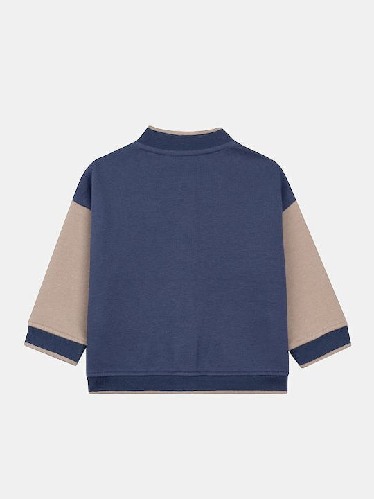 Kids Cotton Cardigan Blue
