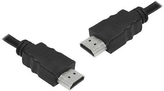 HDMI 1.4 HDMI Кабел HDMI Мъжки - HDMI Мъжки 2м Черен