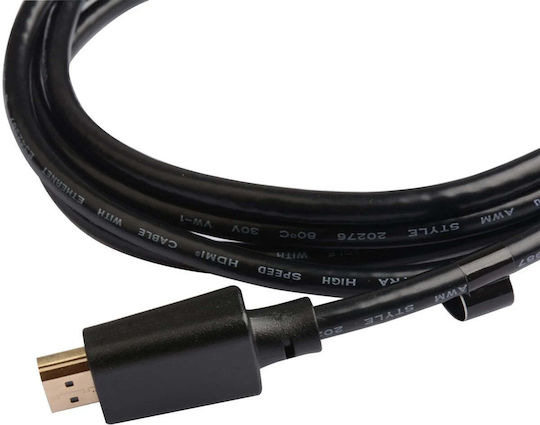 Manhattan HDMI 2.1 Ultra High Speed 48Gbps 4K 120Hz HDR VRR Cable HDMI Male - HDMI Male 1m Black