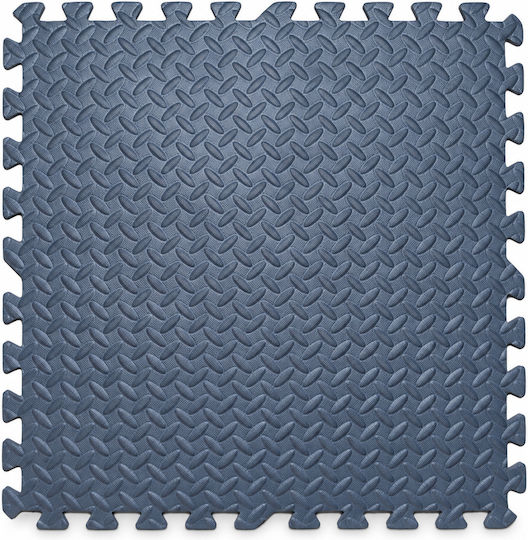 Rage Gymnastikmatten Puzzle Gymnastikmatten Blau 60x60x1.2cm 4Stücke