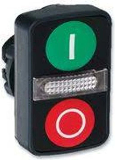 Schneider Electric Schalter Druckknopf Doppelter Grün 1Stück