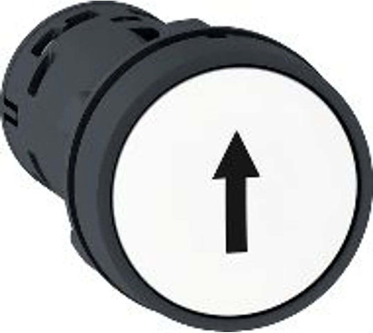 Kontrollschalter 22mm Weiß Selbstrücklauf 1z Xb7na11341