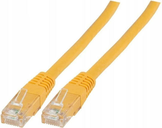 Patchcord Rj45 U Utp Кат.6 Pvc Cca Жълт 3м