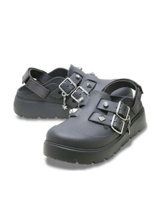 Crocs Loaferette Star Studded Women's Clogs Grey