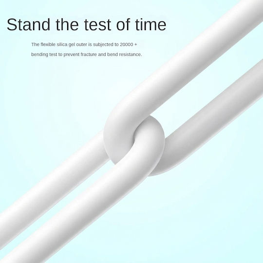 Leewello Lw-225 USB-C to Lightning Cable 30W White 1m (783215)