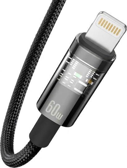 Leewello Lw-221 Regular la Cablu Lightning 30W Negru 1m (783211)