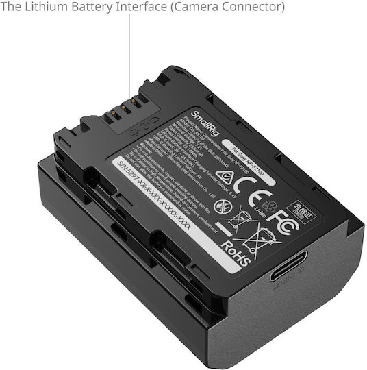 Smallrig 5297 Battery Sony Np-fz100 2600mah Usb-c