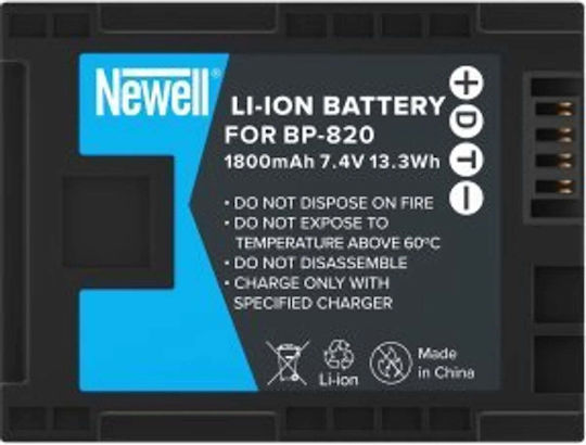 Αναπληρώσιμος Ακουμυλατέρ Newell Bp-820 Canon