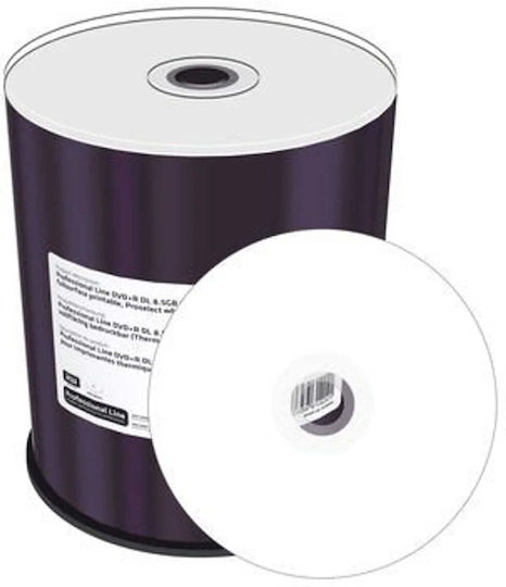 MediaRange Beschreibbare DVD+R 8x 8.5GB Kuchenbox 100Stück