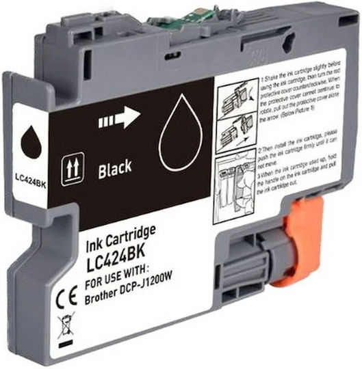 Cerneală Compatibilă Pentru Imprimantă InkJet Brother 750 Pagini 29ml Negru 1 Bucată
