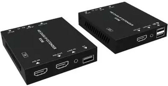 Eaton Av Signal Transmission System Extender Hdmi+usb-ex-150-c6