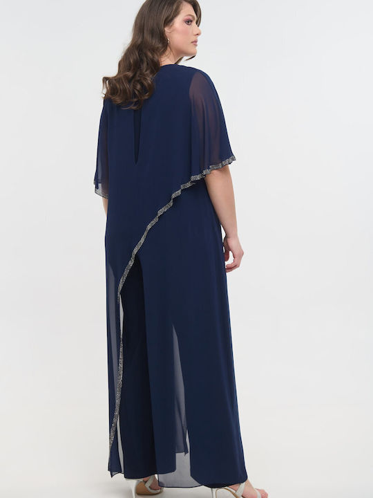 Women's One-piece Jumpsuit Navy Blue