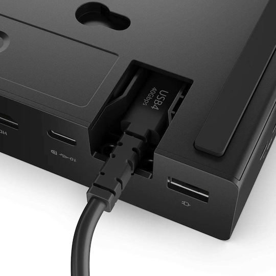 Lenovo ThinkPad USB4 Dock 5000 Dock Docking Station με Μαύρο