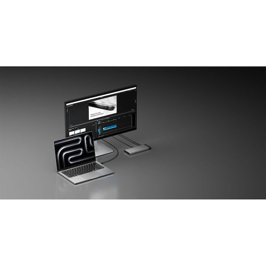Belkin Докинг станция Connect Thunderbolt 5 с HDMI/DisplayPort 4K PD Ethernet и свързване на 2 монитора