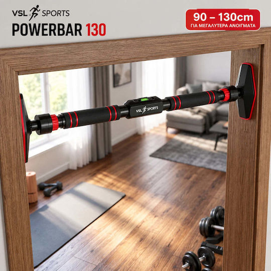 VSL Sports Powerbar Door Pull-Up Bar for User up to 200kg
