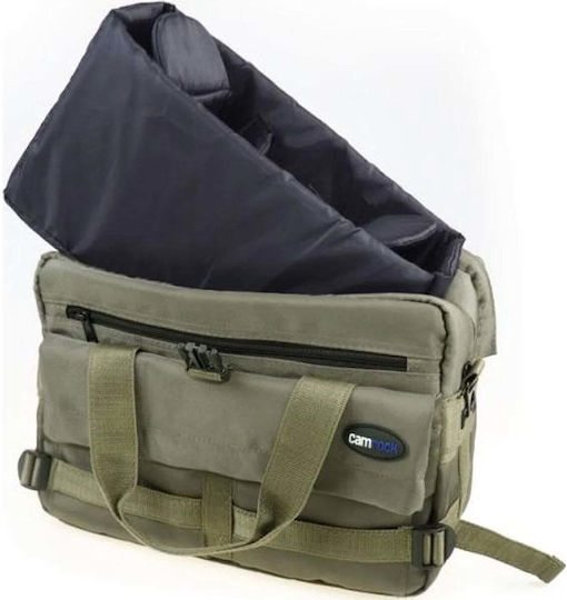 Large Khaki Shoulder Camera Bag