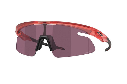 Oakley Cycling Glasses Prizm with Black Frame and Multicolour Lenses