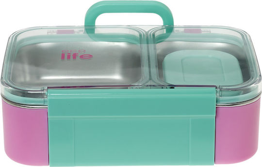 Ecolife Plastic Kids' Food Container 0.8lt Blue