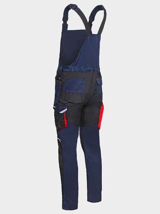 Stenso Work Coveralls Dungarees Navy Blue
