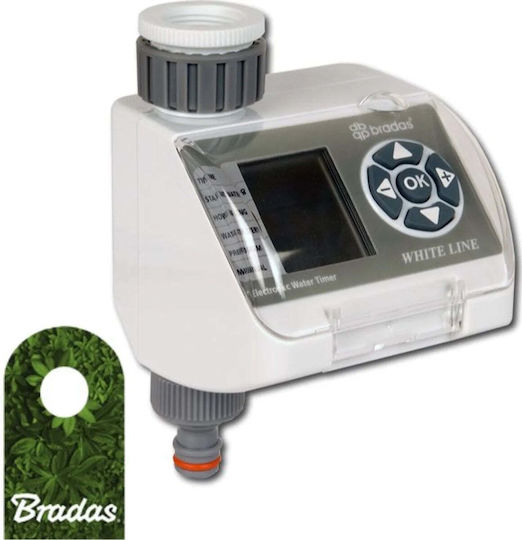 Bradas Water Faucet Irrigation Programmer Battery 1 Output