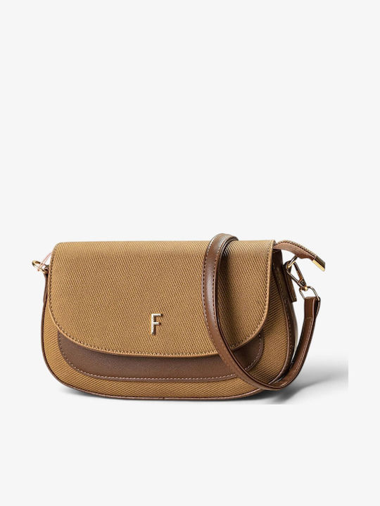 Women's Flap Bag Black Lines