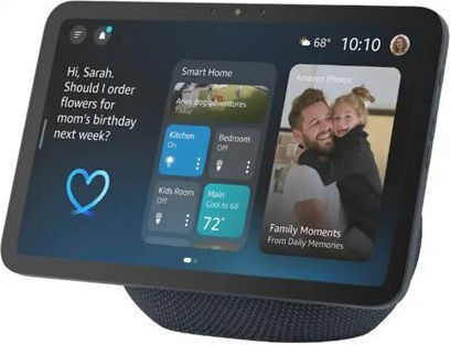 Amazon Echo Show 8 Smart Hub Wi-Fi Bluetooth Zigbee Thread Compatible with Alexa & Matter