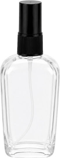 Glasflasche 100ml Duft Schwarz Verschluss 0621679 Enthält 6 Stücke