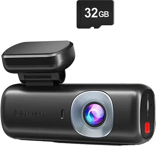 Redtiger F9 Lite Spiegel-Set mit 4K-WLAN-GPS-Autorekorder und Rückfahrkamera